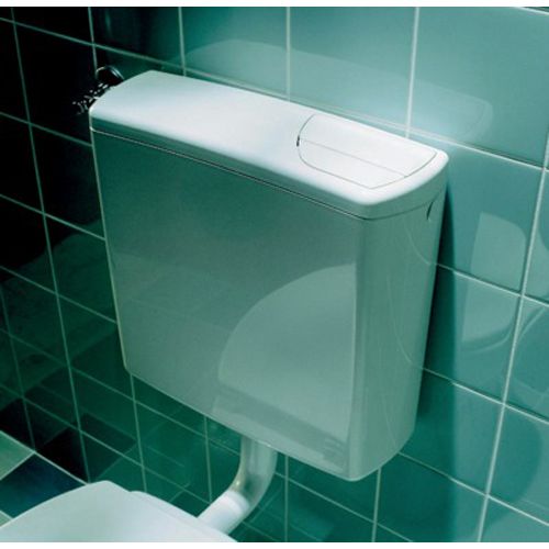 Réservoir apparent blanc AP140 de WC semi-bas simple touche GEBERIT 140.017.11.1 photo du produit Secondaire 2 L