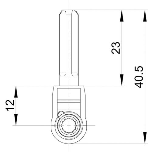 Douille à broches UNI-JET D 6x23mm FerGuard - FERCO - 6-36180-01-0-1 pas cher Secondaire 2 L