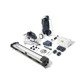 Scie à onglets radiale 18V Festool KAPEX KSC 60 EB I-UG-SET + set Energie SYS 18 V 2 x 5,2 /TCL 6 DUO - 577178 photo du produit Principale M