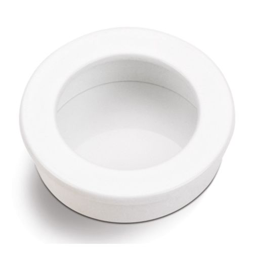 Poign&eacute;e cuvette Stylus diam&egrave;tre 40mm blanc - ESTAMP - 3511002 pas cher