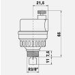 Purgeur automatique vertical MICROVENT 3/8 MKV - WATTS - L0251310 pas cher Secondaire 1 S