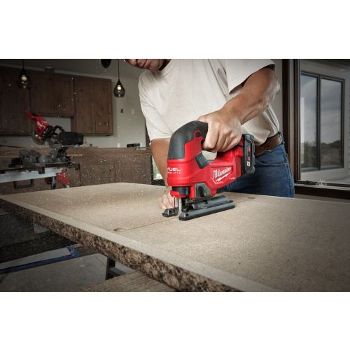 Scie sauteuse 18 V M18 FUEL FJS-502X + 2 batteries 5 Ah + chargeur + coffret HD BOX MILWAUKEE 4933464727 photo du produit Secondaire 9 L