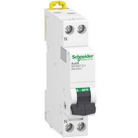 Disjoncteur modulaire iDT40T ACTI9 Schneider Electric 1P+N courbe C 4500 A/6 Ka - A9P2260 photo du produit Principale M