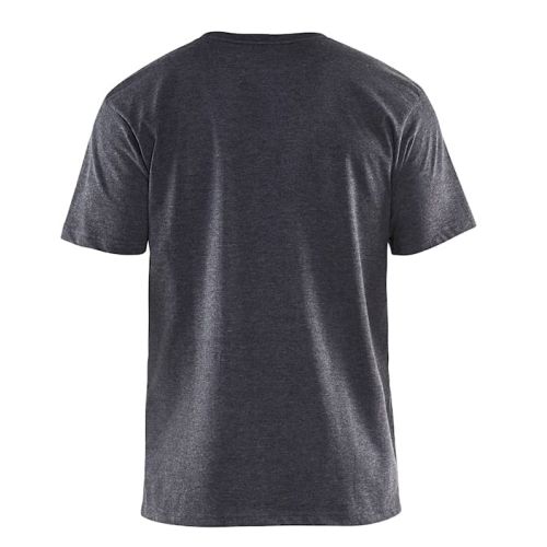 T-shirt uni noir/gris clair T4XL - BLÅKLÄDER - 3525105399914XL pas cher Secondaire 1 L