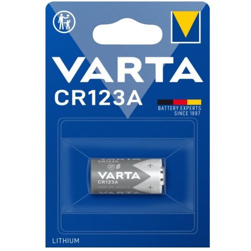Pile lithium CR123 x 1 3 V 1430 mAh VARTA photo du produit Secondaire 1 L