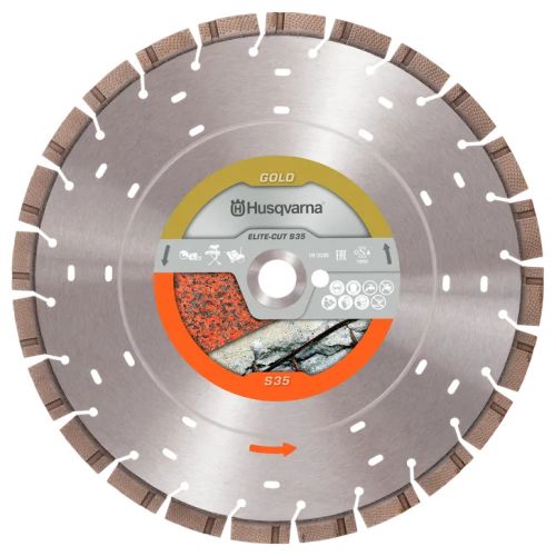 Disque diamanté ELITE-CUT S35 350 15 25,4 / 20 HUSQVARNA 599494620 photo du produit