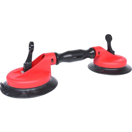 Ventouse double à levier D 150mm charge maximale 80kg KS TOOLS 140.1008 photo du produit
