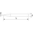 Pointeau gainé 2,5 mm SAM OUTILLAGE 8NG-2,5A photo du produit Secondaire 1 S