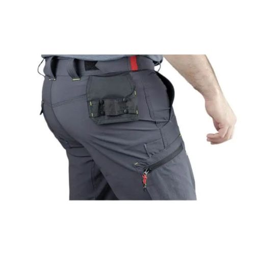 Bermuda Atmosphère 4Way stretch gris foncé T 46 - LMA -6152-46 pas cher Secondaire 1 L