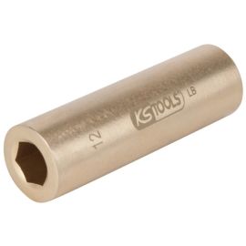 Douille BRONZEPLUS Ks tools longue 6 pans 1/2'' en alliage aluminium-bronze - 963.12 photo du produit Principale M