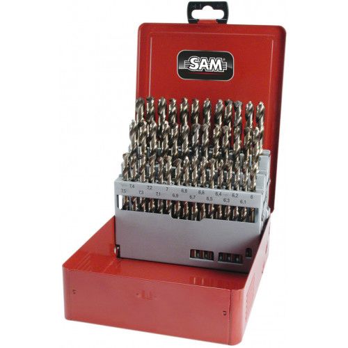 Coffret de 32 forets HSS pour rivetage et taraudage - SAM OUTILLAGE - F1-C20 pas cher Principale L