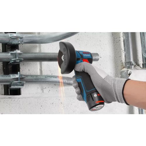 Meuleuse d'angle 12 V GWS 12V-76 + 2 batteries 3 Ah + chargeur + L-BOXX BOSCH 06019F200B photo du produit Secondaire 3 L