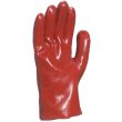 Gant de travail PVC73 en coton enduit PVC rouge 27 cm T10 DELTA PLUS PVC732710 photo du produit Secondaire 1 S