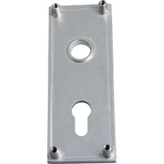 Kws Plaque de base tampon de porte aluminium anodisé 15mm 1559-32