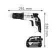 Visseuse plaquiste sans-fil Bosch GSR 18V-EC TE 18 V + 2 batteries 5 Ah + 2 chargeurs + L-Boxx photo du produit Secondaire 1 S