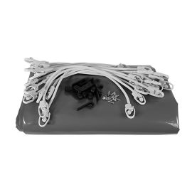 Bâche de sécurité 550gr 400x820cm NF P 90308 - UBBINK - 7504229 pas cher Principale M