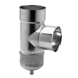 Té pour tubage TEN inox + purge pas cher Principale M