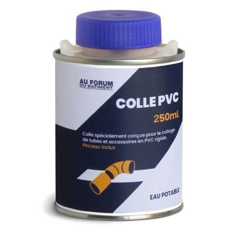 Colle pour raccord en PVC gel pot en métal de 250 ml UNECOL 2675 photo du produit Principale L