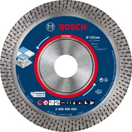 Disque à tronçonner diamanté Expert HardCeramic 125x22,23x1,4x10mm - BOSCH - 2608900655 pas cher Principale M