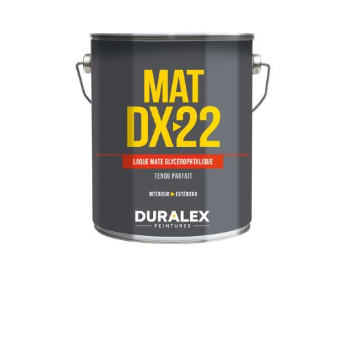 Laque mate glycérophtalique DX 22 blanc 1L - DURALEX - 105100207 pas cher Principale L