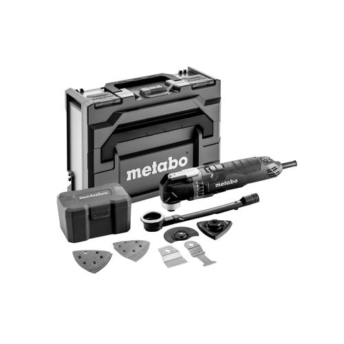 Set découpeur ponceur 400W MT 400 Quick avec accessoires - METABO - 601406500 pas cher