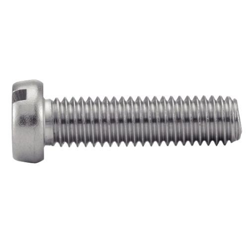 Vis à métaux tête cylindrique fendue A4 DIN 84 4X10 boîte de 200 ACTON 642104X10 photo du produit Secondaire 2 L