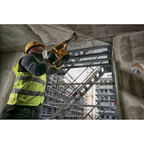 Perforateur-burineur 54 V SDS-Max XR FLEXVOLT 6,1 J + 2 batteries Flexvolt 3 Ah + chargeur + coffret TSTAK DEWALT DCH481X2-QW photo du produit Secondaire 10 L