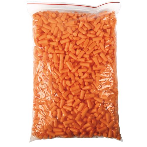 Sachet de 500 paires de bouchons d'oreilles jetables contre le bruit HGB03O orange SINGER RECB01 photo du produit Secondaire 1 L