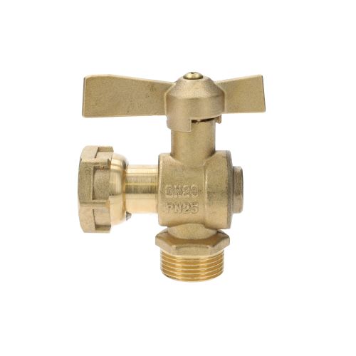 Robinet équerre Femelle 3/4 Mâle 3/4 pour compteurs d'eau - GARIS - B02-RCEQ2020 pas cher