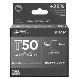 Boite de 1250 agrafes Rawl T50 14 mm - 509 pas cher Principale M