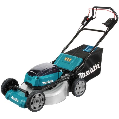 Tondeuse auto-tractée 2 x 18 V LXT + 4 batteries 5 Ah + chargeur MAKITA DLM532PT4 photo du produit Secondaire 1 L