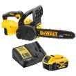 Tronçonneuse élagueuse XR 18 V 30 cm + 1 batterie 5 Ah + chargeur DEWALT DCM565P1 photo du produit