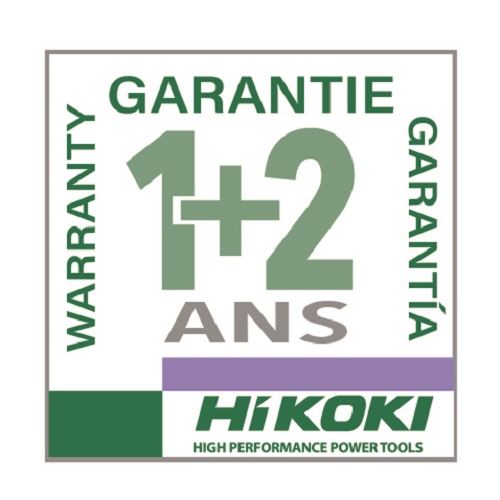 Perforateur SDS Plus 18V 2,6J + 2 batteries 5Ah + chargeur + coffret HITCASE - HIKOKI - DH1826DAWPZ pas cher