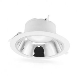 Downlight LED SIRIUS basse luminance Miidex Lighting blanc / argenté D 190 mm 20 W encastrable photo du produit Principale M