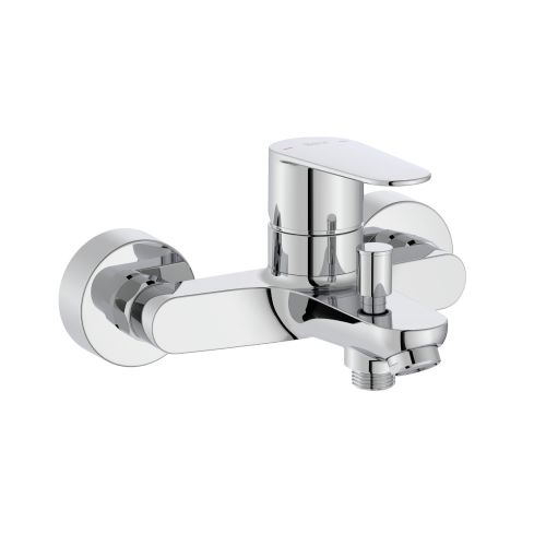 Mitigeur bain-douche VICTORIA PLUS mural chromé ROCA A5A024FC0F photo du produit