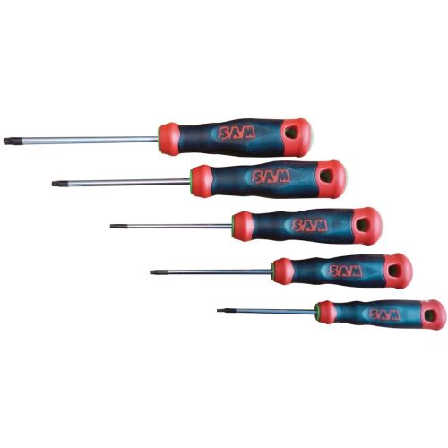 Tournevis S1 Torx jeu de 5 SAM OUTILLAGE T-XJ5 photo du produit Principale L