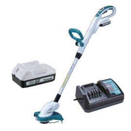 Coupe-herbe Hobby 18V Makita UR180DW + batteries 1,5 Ah + chargeur en boîte en carton photo du produit Principale M