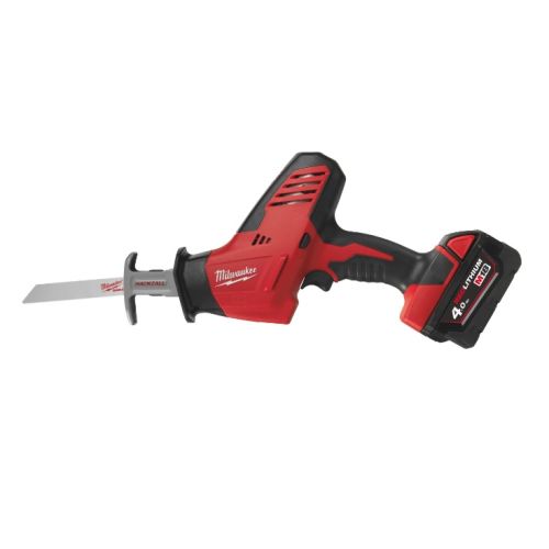 Scie sabre compacte HACKAZLL 18 V M18 C18 HZ-402B + 2 batteries 4 Ah + chargeur MILWAUKEE 4933441340 photo du produit Secondaire 1 L