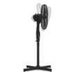 Ventilateur sur pied noir 3 vitesses hauteur réglable TVE 18 S - TROTEC - 11/3050N pas cher