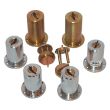 Double pompe pour serrure LOUXOR 1 vantail VAK 4012S0005 photo du produit