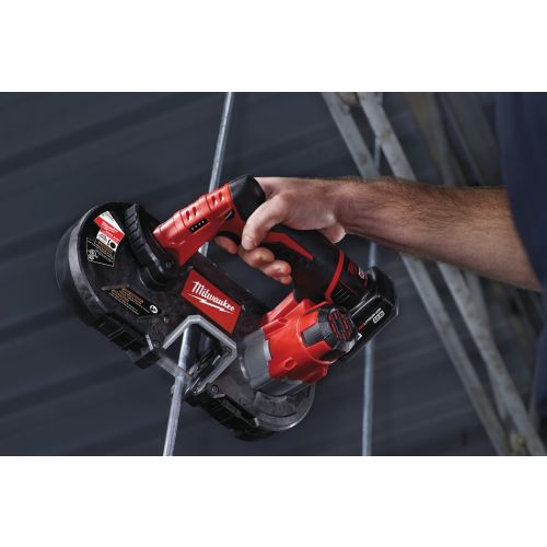 Scie à ruban 12V M12 BS-402C une main + 2 batteries 4 Ah + chargeur en coffret MILWAUKEE 4933441805 photo du produit Secondaire 6 L
