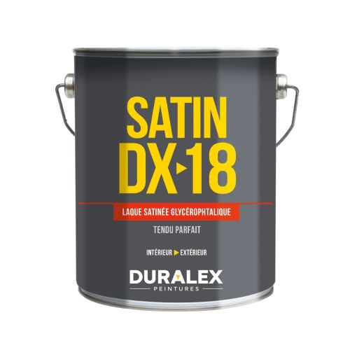 Laque satinée glycérophtalique DX18 intérieur extérieur 3 l DURALEX 106100202 photo du produit Principale L