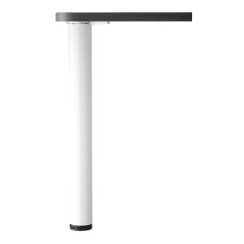 Pieds réglable 3cm maximum diamètre 60mmx71cm blanc set de 4P - 23R-71BL pas cher