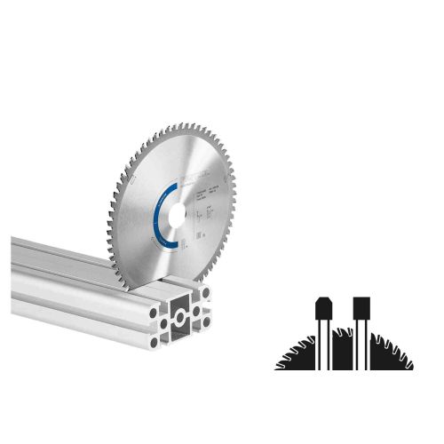 Lame de scie circulaire ALUMINIUM/PLASTICS HW 216x2,3x30mm TF64 - FESTOOL - 500122 pas cher Secondaire 1 L