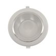 Downlight LED SIRIUS basse luminance blanc / argenté rond D 190 mm 20 W 6000 K MIIDEX LIGHTING 76546 photo du produit Secondaire 1 S