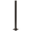 Potelet parking 50x50x1000mm prédisposition PL40 - HERACLES - PCA-POT1M-50 pas cher