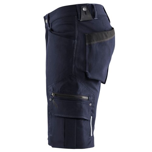 Short de travail X1900 Stretch 4D marine foncé/noir T38 - BLÅKLÄDER - 198716448699C44 pas cher Secondaire 3 L