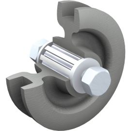 Galet fonte diam&egrave;tre 82mm &ndash; MANTION - 1002F pas cher Principale M