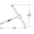 Poignée BRONZEPLUS 3/4'' en T 260 mm KS TOOLS 963.3462 photo du produit Secondaire 1 S