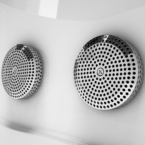 Baignoire balnéo 51 jets SIRIUS 170 IPOWER droite 2 places en angle - THALASSOR - SIRIUS170D-IP pas cher Secondaire 6 L